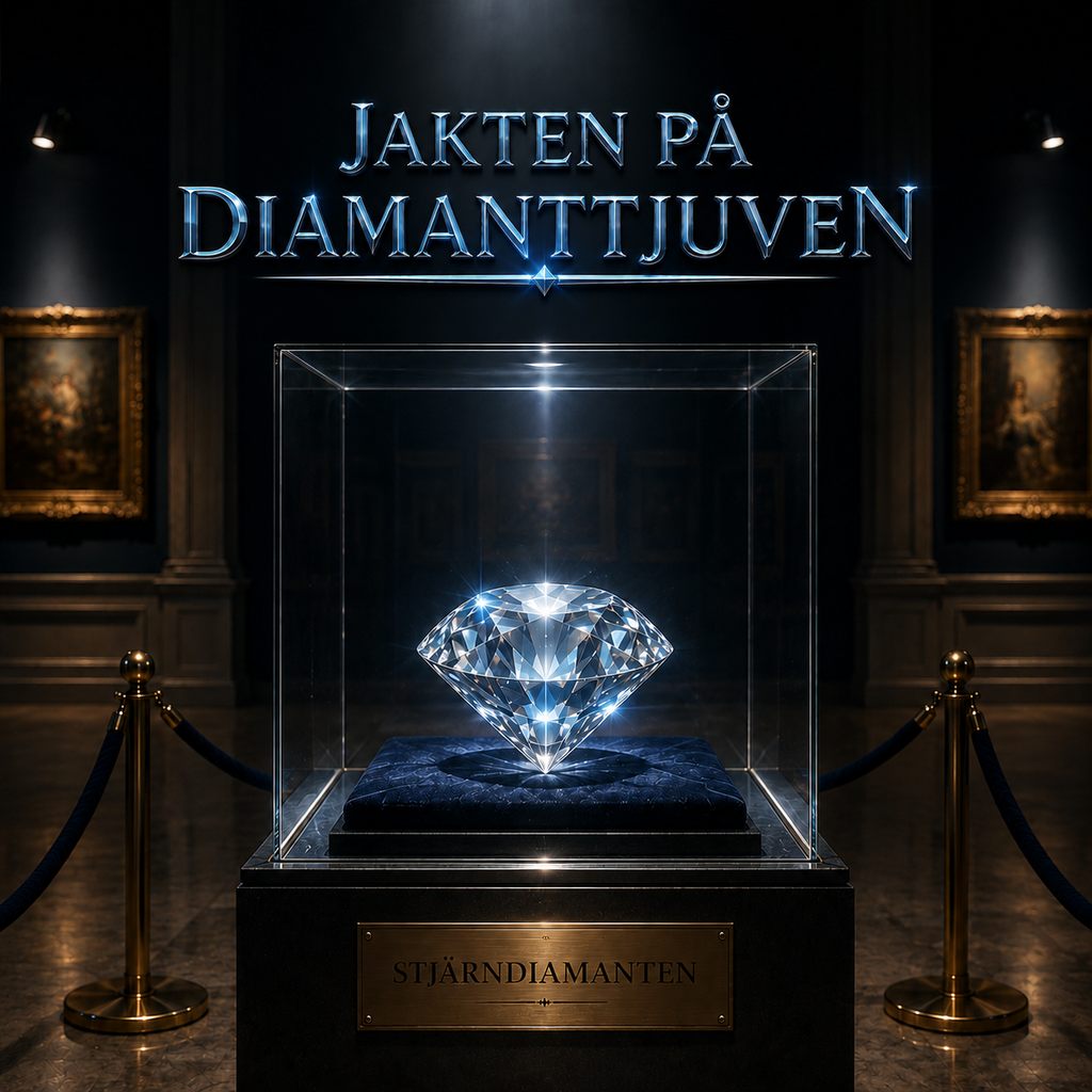 JAKTEN PÅ DIAMANTTJUVEN